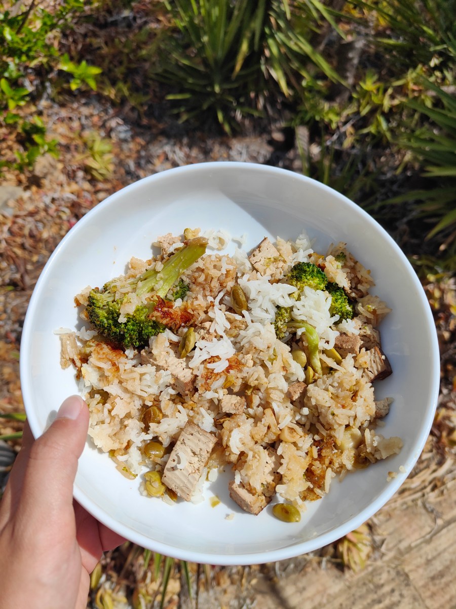 Vegan fried rice